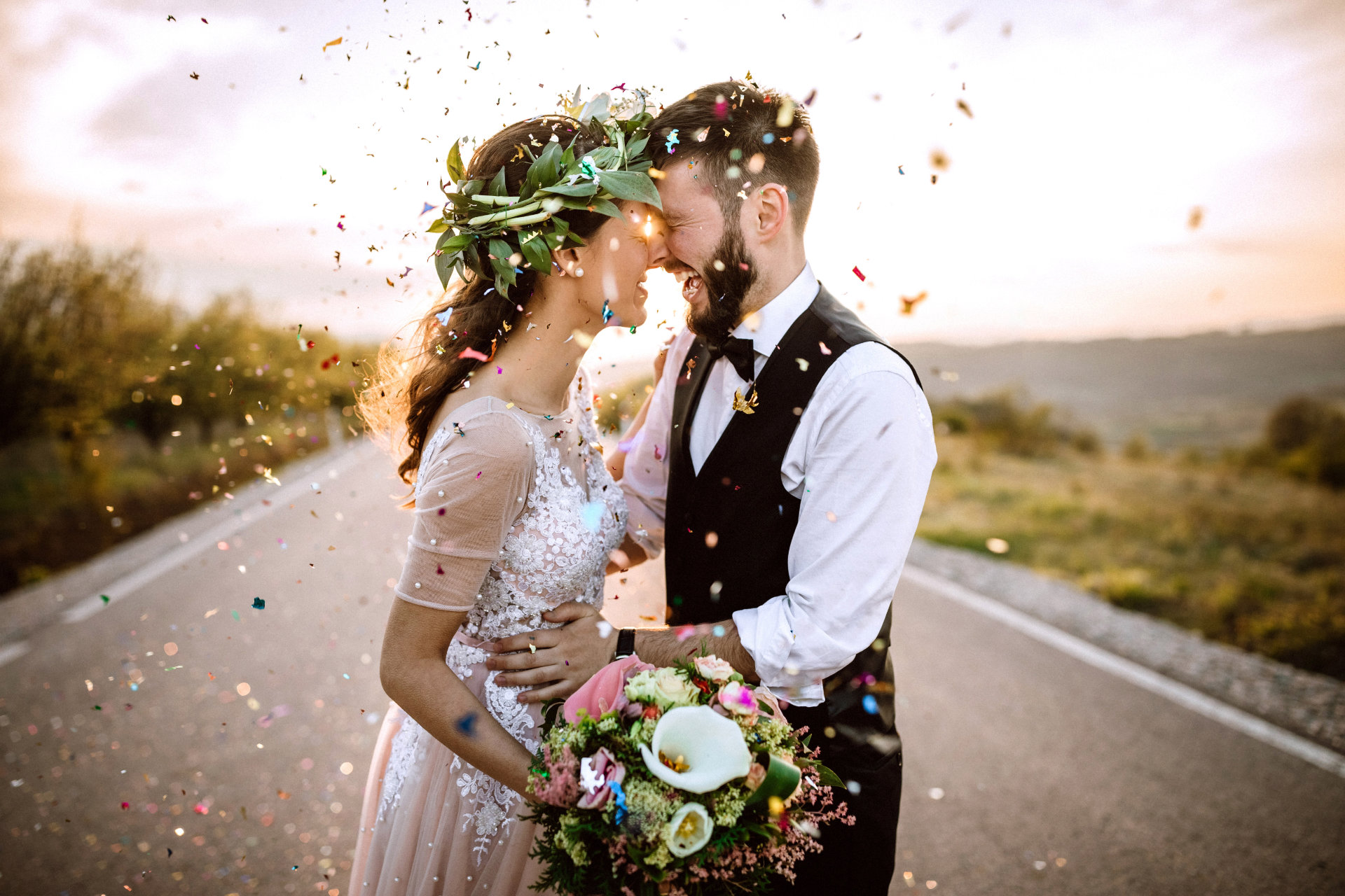 Celebrating Their Wedding With Style